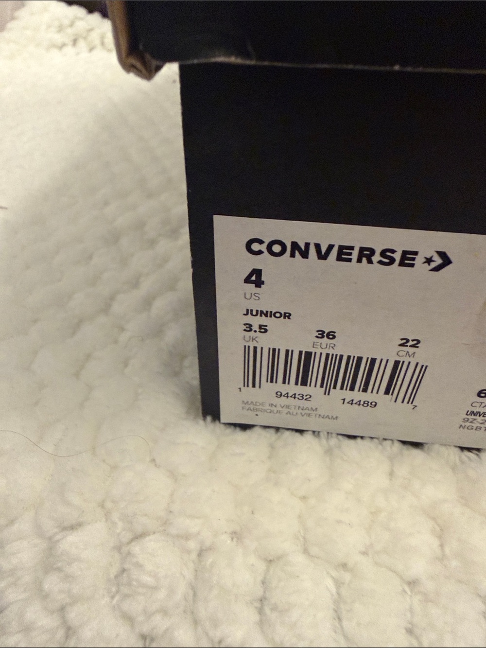 Kids Red Low-Top Canvas Sneakers with Star Heel Tabs - Picture 12 of 14